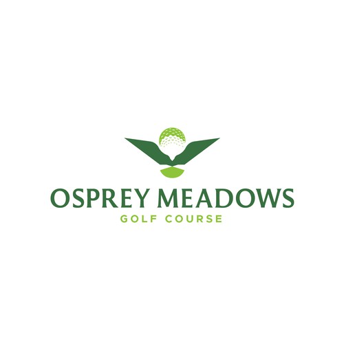 Golf Course Logo - Osprey Meadows Golf Course at Tamarack Design by Arfian Huda