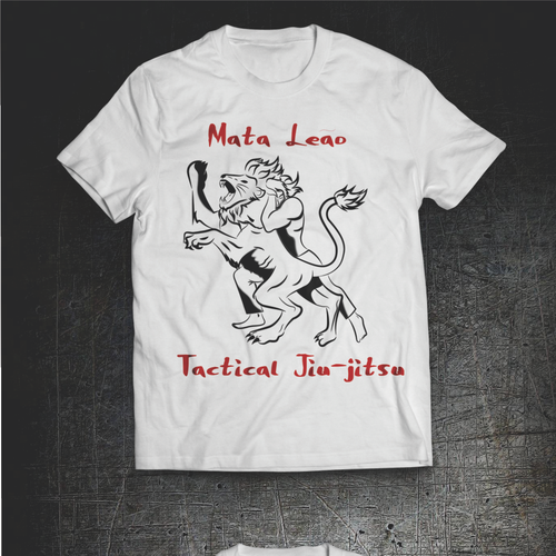 Mata leão, meaning 'lion killer' in Portuguese, is a strangle or choke-hold  in Brazilian Jiu Jitsu.