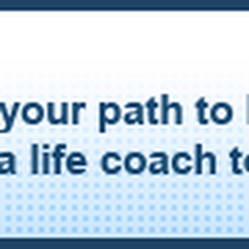 Create a set of remarketing banner for Life Coach Training Program ...