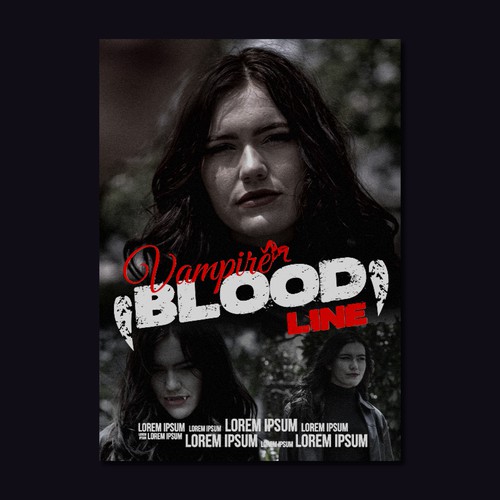 Vampire Poster Design Design by A_Ndesign