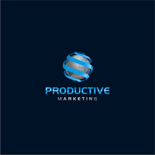 Innovative logo for Productive Marketing ! Design por betiatto