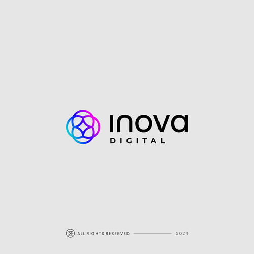 Inova Digital Brand Design Design by artsigma