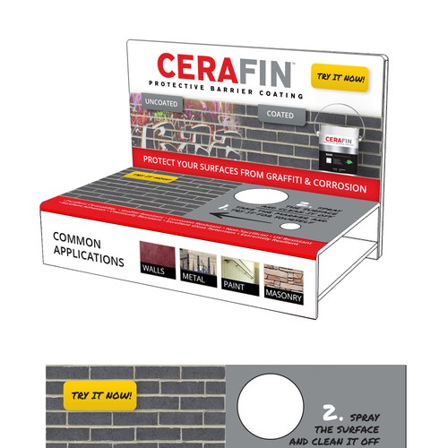 Create Eye-Catching Graphics For A Retail Counter Display! Design by trogled