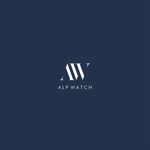 Logo for  swiss alp watch company Design réalisé par iamdendi