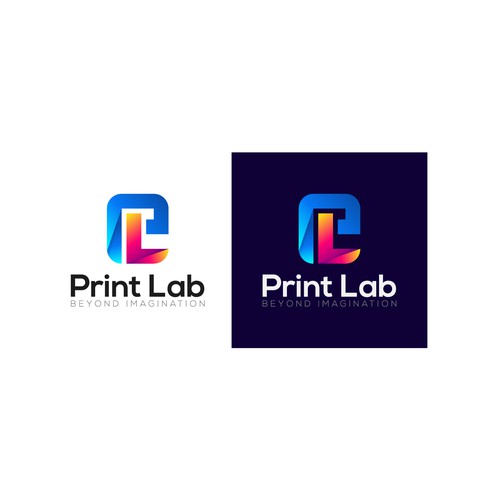 Request logo For Print Lab for business   visually inspiring graphic design and printing Diseño de graphner⚡⚡⚡