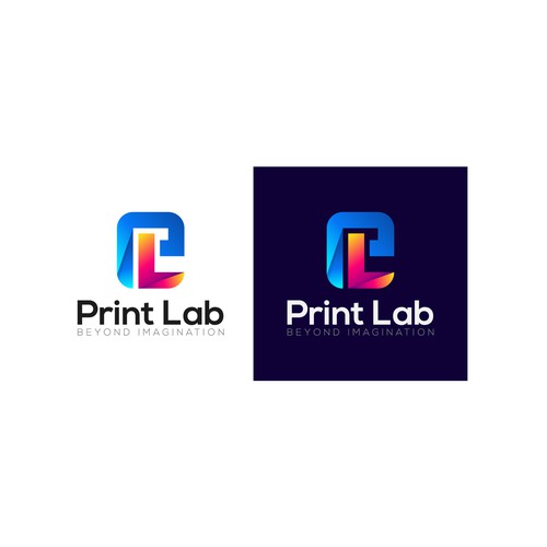 Request logo For Print Lab for business   visually inspiring graphic design and printing Design by graphner⚡⚡⚡