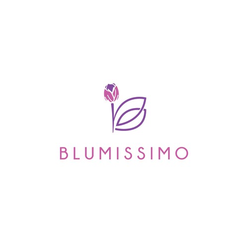 "Blumissimo" winning Logo design