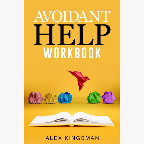 Workbook book cover on Avoidant Attachment Style Design by MS_99