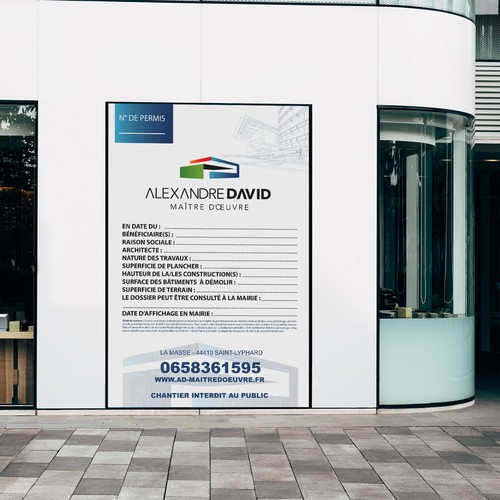 Signage contest entry by Julie Goulet