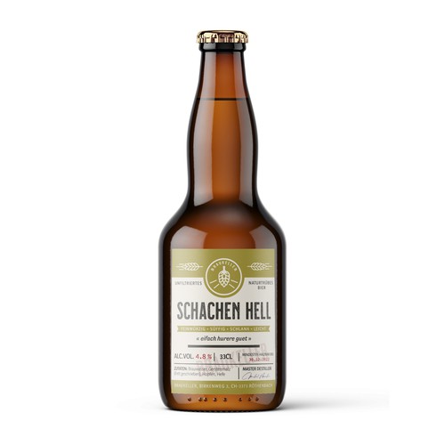 Microbrauerei: Bierflasche sucht Etikettendesign Design by Krasi Miletieva