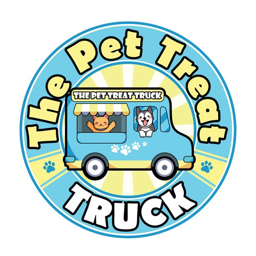 Design a cute/cartoon logo for our dog food truck! Design by yukiaruru