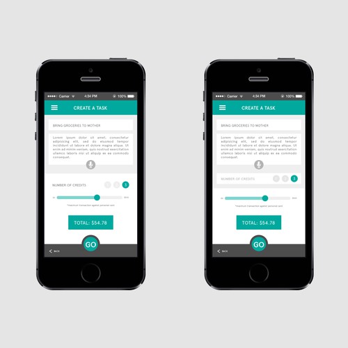 Luxury Errand running app - Design Uber concierge! Design by michelleanne