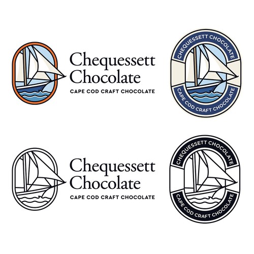 Design a sophisticated logo for a luxury craft chocolate company Diseño de yuhok