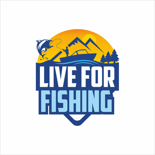 Design Logo design for fishing website por zarzar