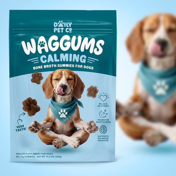 Design by tomdesign.org titled "Daily Pet Waggums "
