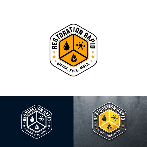 Logo for Restoration company! Design by Web Verse