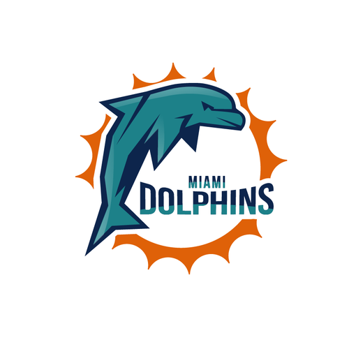 コンペ「99designs community contest: Help the Miami Dolphins NFL team re-design its logo!」のデザイン by Barabutさん 