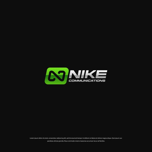 Nike Communications Logo Contest Design by Rozzium