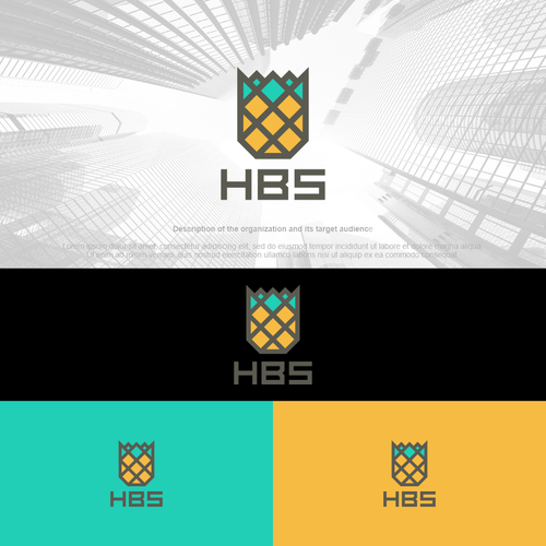 Design Rebranding HBS logo for construction company di petar k