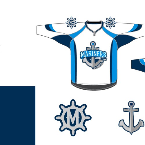 Design the crest for a youth ice hockey club (Ventura Mariners