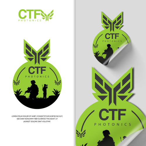 Full Artistic Night Vision Laser Sticker Freedom Source Files Provided Easy Money Design by Yassine-Png
