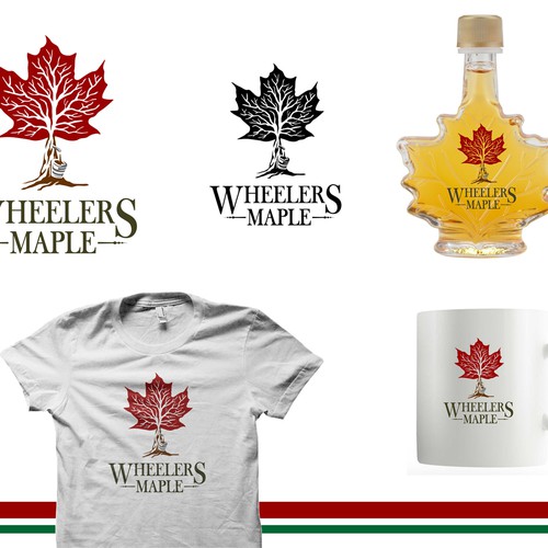 Make a logo as sweet as our maple syrup! Design by novanandz