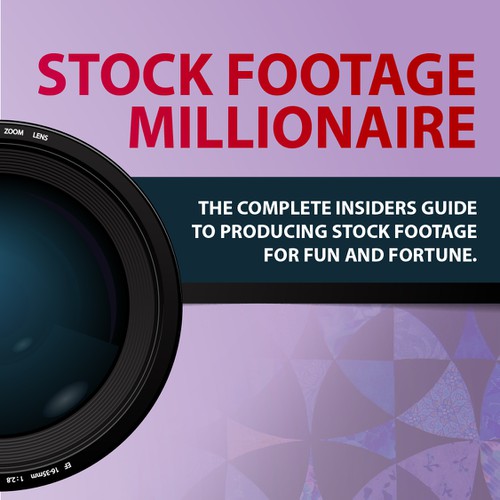 Eye-Popping Book Cover for "Stock Footage Millionaire" Diseño de SrdjanDesign