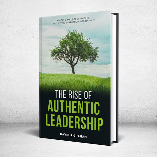 Business Leadership book cover Design by Charco