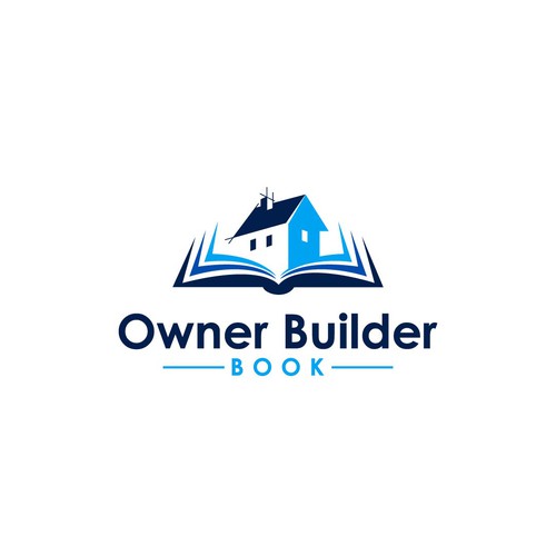 The New Owner Builder Book Logo Design by Creator Hub