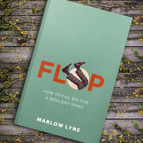 Design a book cover for a book called "FLOP" ! Design by Citrusbyte
