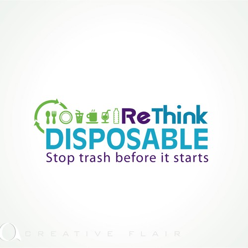 New logo wanted for Rethink Disposable | Logo design contest