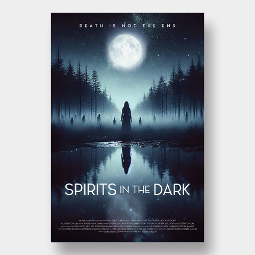SPIRITS IN THE DARK poster contest Design by Faisal Zulmi™