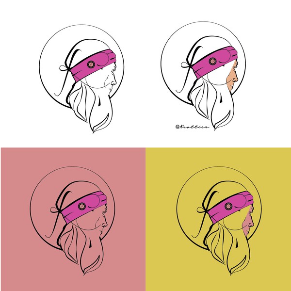 Logo for headband company