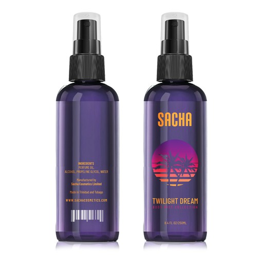 Sacha Body Mist-ontwerp door ve_sta