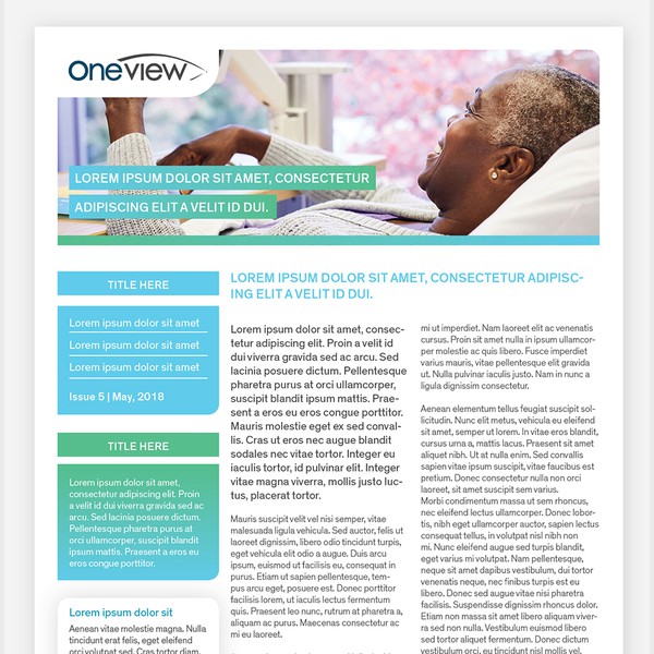 Design by Jdr1992 titled "Newsletter - Templat"