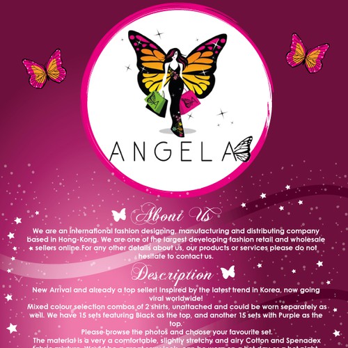 Design di Help Angela Fashion  with a new banner ad di Design Luxe