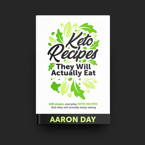 Design Healthy Ketogenic Recipe Book Cover Design von DZINEstudio™