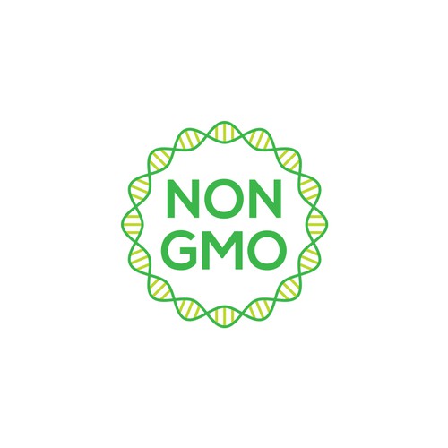 Design Food Packaging NON-GMO Logo di danoveight