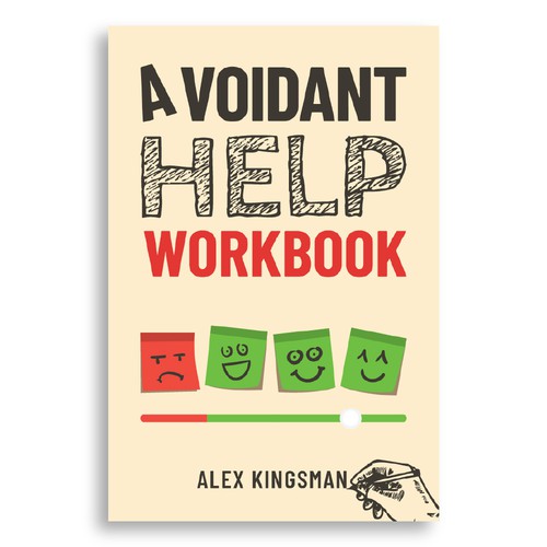 Workbook book cover on Avoidant Attachment Style Design by David©S