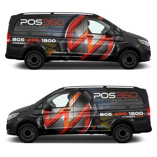 Designs | POS360 Van Wrap | Car, truck or van wrap contest