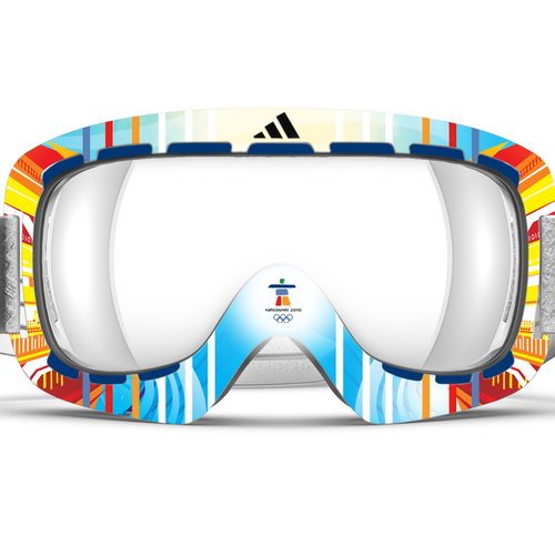 Design adidas goggles for Winter Olympics Ontwerp door smallheart
