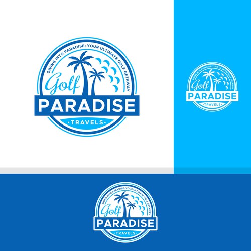 We need a logo that encourage trust and willingness to play GOLF in PARADISE Design by OpheRocklab