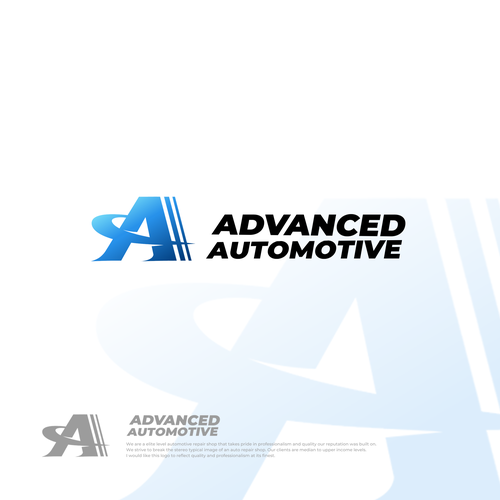 Automotive shop rebranding logo as we take our next big step in business growth/expansion Design réalisé par tucity