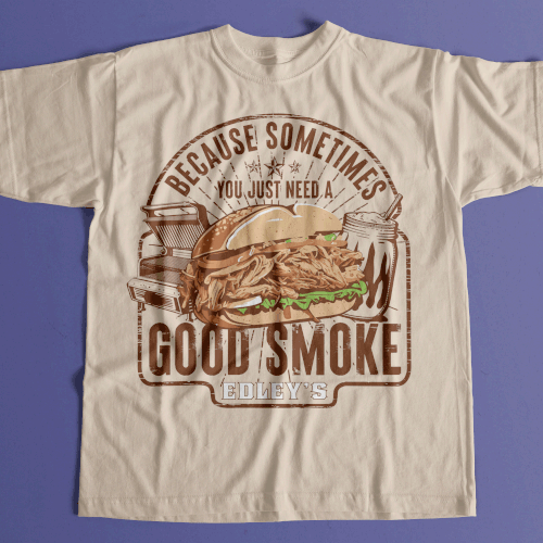 Good Smoke T-Shirt Design by Graphics Guru 87