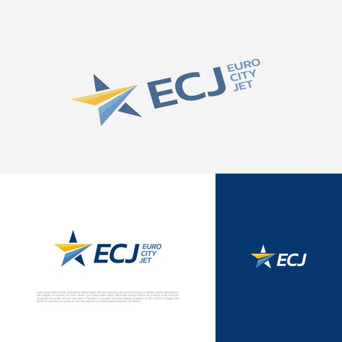 Logo for a new small eurpean airline Design by Born Design Studio