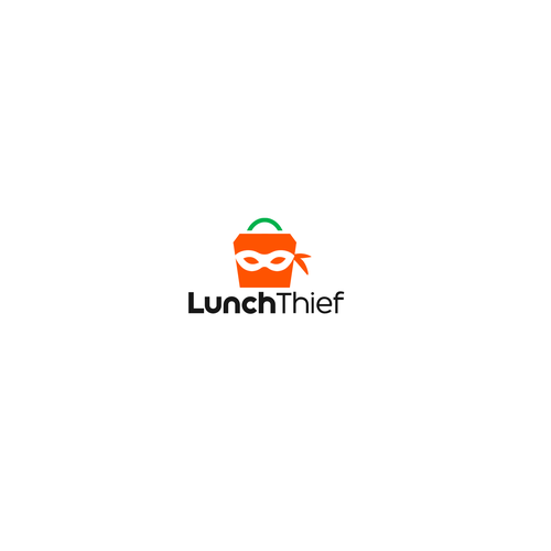 LunchThief Mobile App Logo Design by Striker29