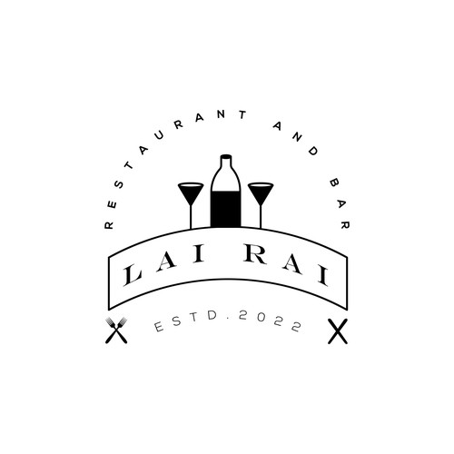 Design an approachable logo for a Vietnamese American fusion restaurant and bar - Lai Rai Design by Hassan Murtaza Jatoi