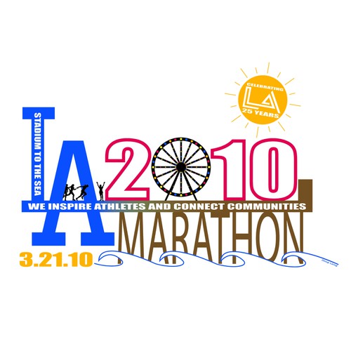 LA Marathon Design Competition デザイン by Doug Laing