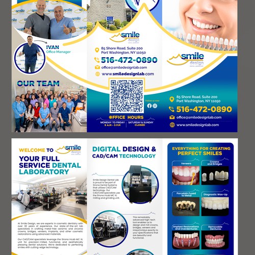 Dental Lab Brochure Design by *FBCTechnologies*