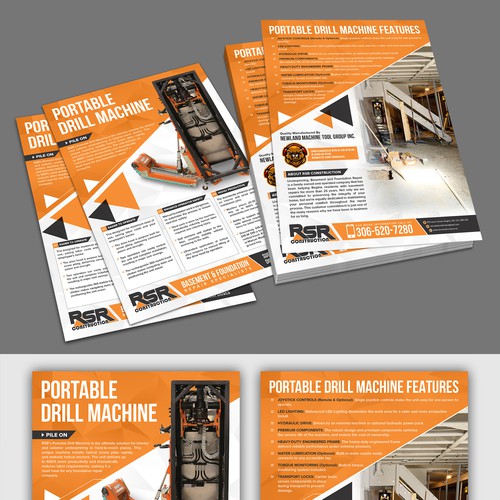 Design di flyer design for newly manufactured  machine di websmartusa
